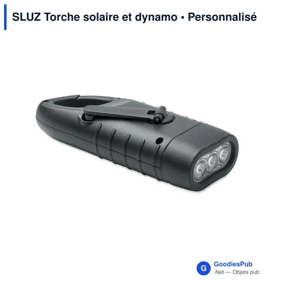 SLUZ Torche solaire et dynamo - Image 2
