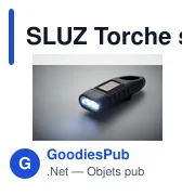 SLUZ Torche solaire et dynamo - Miniature 4