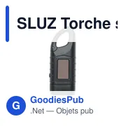 SLUZ Torche solaire et dynamo - Miniature 6