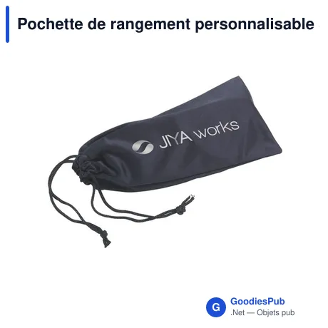 Pochette de rangement personnalisable Smart Pouch avec logo