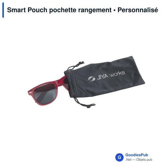 Pochette de rangement personnalisable Smart Pouch avec logo - Image 2