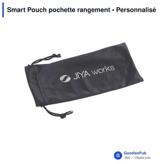 Pochette de rangement personnalisable Smart Pouch avec logo - Image 5