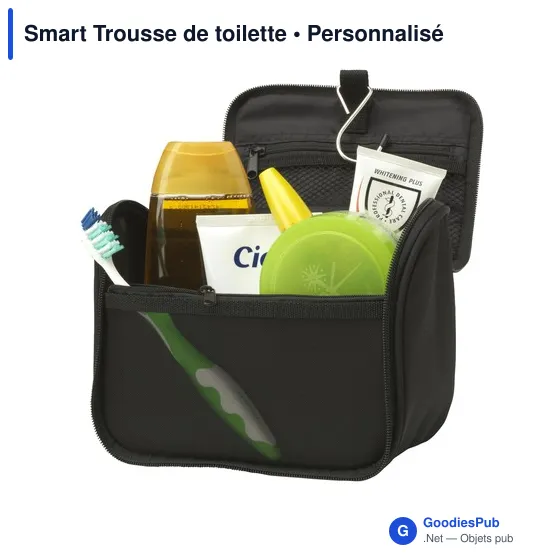 Trousse de toilette personnalisable avec logo - Smart Trousse de toilette - Image 1