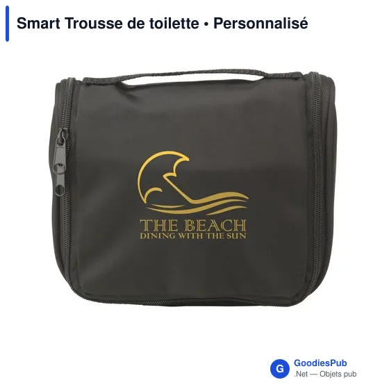 Trousse de toilette personnalisable avec logo - Smart Trousse de toilette - Image 2