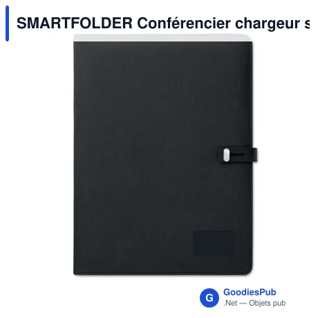 SMARTFOLDER Conférencier chargeur sans fil