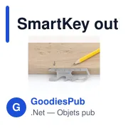 Outil multifonctions personnalisable SmartKey avec logo - Miniature 5