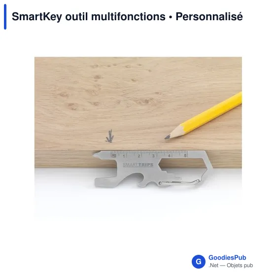 Outil multifonctions personnalisable SmartKey avec logo - Image 5