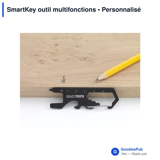 Outil multifonctions personnalisable SmartKey avec logo - Image 7