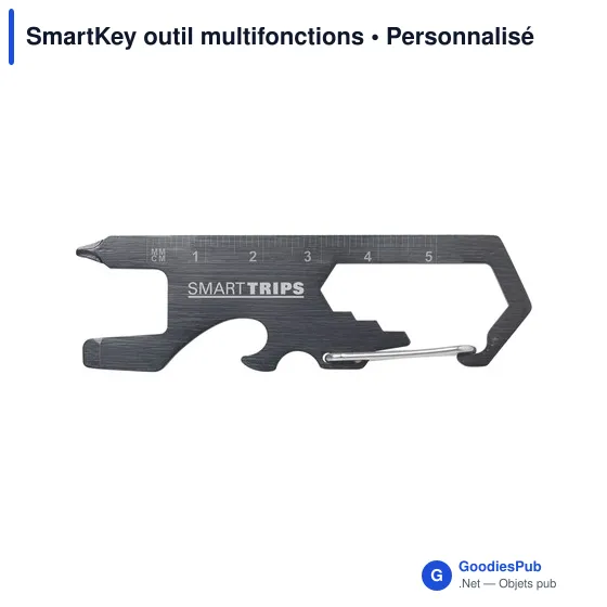 Outil multifonctions personnalisable SmartKey avec logo - Image 10
