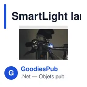 Lampes de vélo personnalisables avec logo - SmartLight - Miniature 2