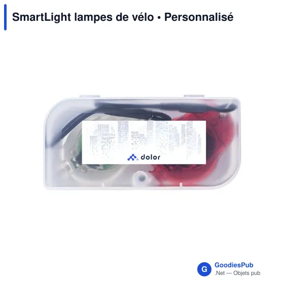 Lampes de vélo personnalisables avec logo - SmartLight - Image 3