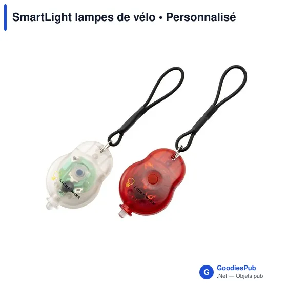 Lampes de vélo personnalisables avec logo - SmartLight - Image 4