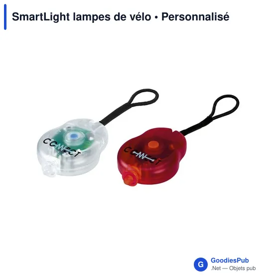 Lampes de vélo personnalisables avec logo - SmartLight - Image 5
