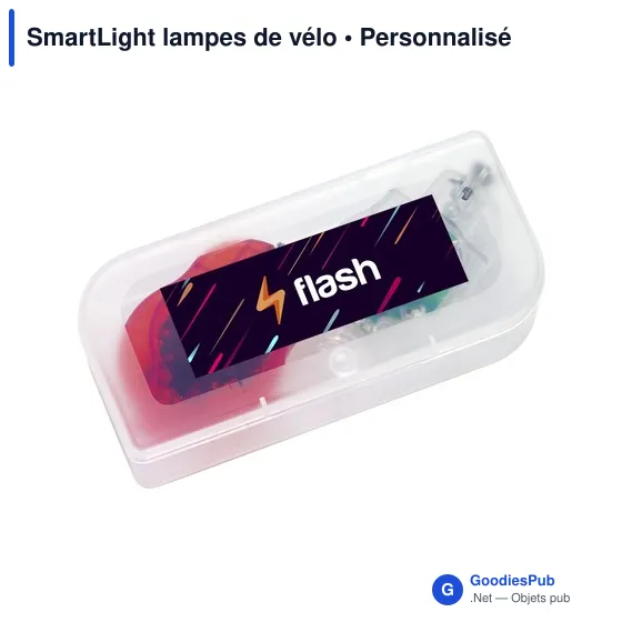 Lampes de vélo personnalisables avec logo - SmartLight - Image 6