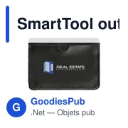 Outil multi-usage personnalisable SmartTool avec logo - Miniature 1