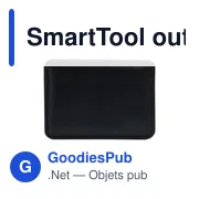 Outil multi-usage personnalisable SmartTool avec logo - Miniature 2