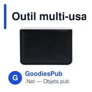 Outil multi-usage personnalisable SmartTool avec logo - Miniature 9