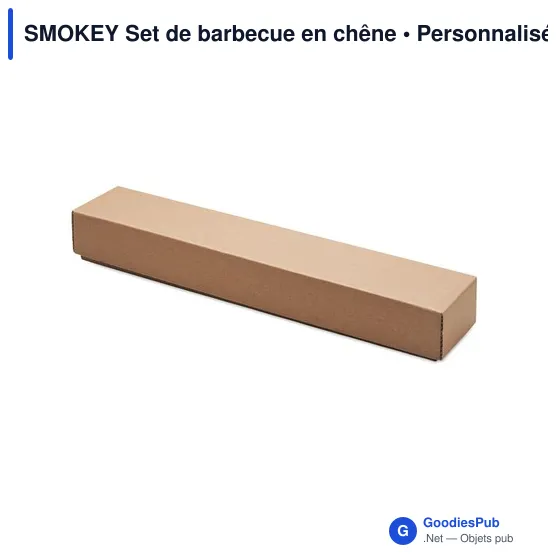SMOKEY Set de barbecue en chêne - Image 2