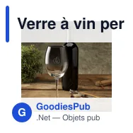 Verre à vin personnalisable Smokey avec logo - 465 ml - Miniature 3