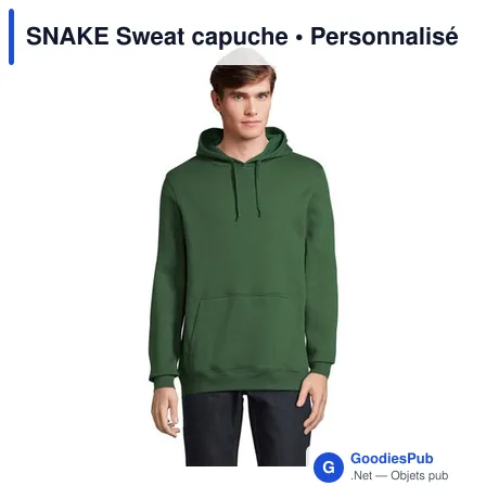 SNAKE Sweat capuche