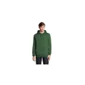 Variante vert bouteille - SNAKE Sweat capuche