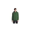 Variante vert bouteille - SNAKE Sweat capuche