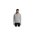 Variante gris chiné - SNAKE Sweat capuche