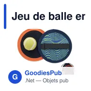 Jeu de balle en néoprène personnalisable avec logo - SNATCH - Miniature 1