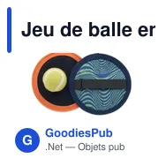 Jeu de balle en néoprène personnalisable avec logo - SNATCH - Miniature 4