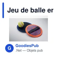 Jeu de balle en néoprène personnalisable avec logo - SNATCH - Miniature 5