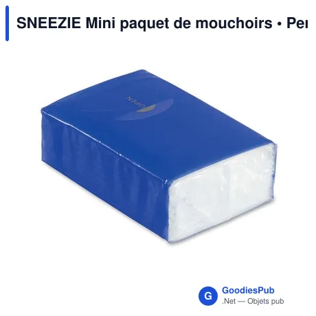 SNEEZIE Mini paquet de mouchoirs