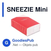 SNEEZIE Mini paquet de mouchoirs - Miniature 7