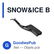 SNOW&ICE Brosse et grattoir à glace - Miniature 1