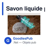 Savon liquide personnalisable 250 ml avec logo - Soap - Miniature 3