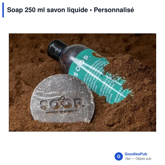 Savon liquide personnalisable 250 ml avec logo - Soap - Image 3