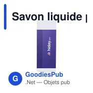 Savon liquide personnalisable 250 ml avec logo - Soap - Miniature 5