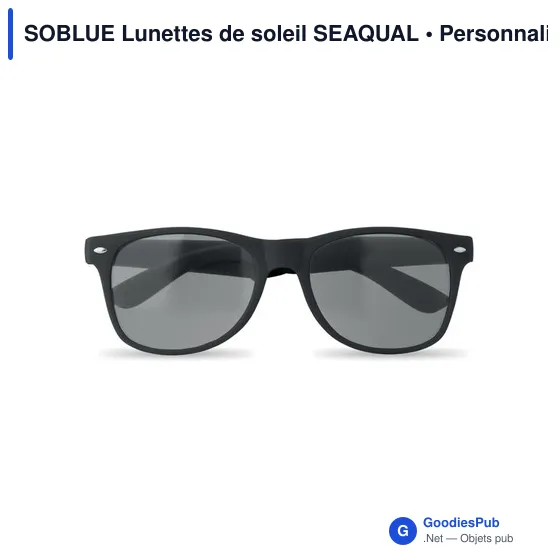 Lunettes de soleil personnalisables avec logo - SOBLUE SEAQUAL - Image 2