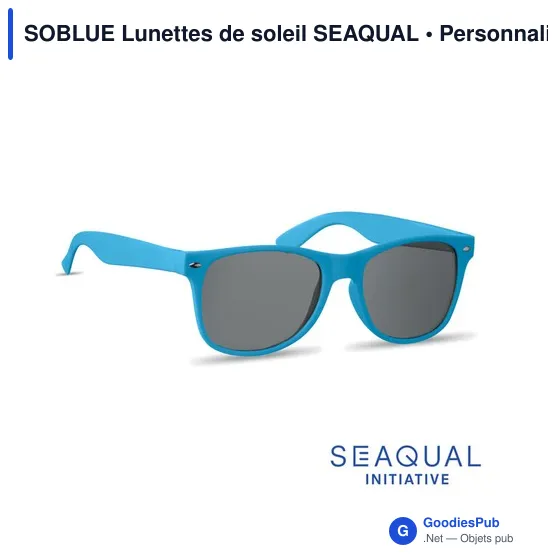 Lunettes de soleil personnalisables avec logo - SOBLUE SEAQUAL - Image 11