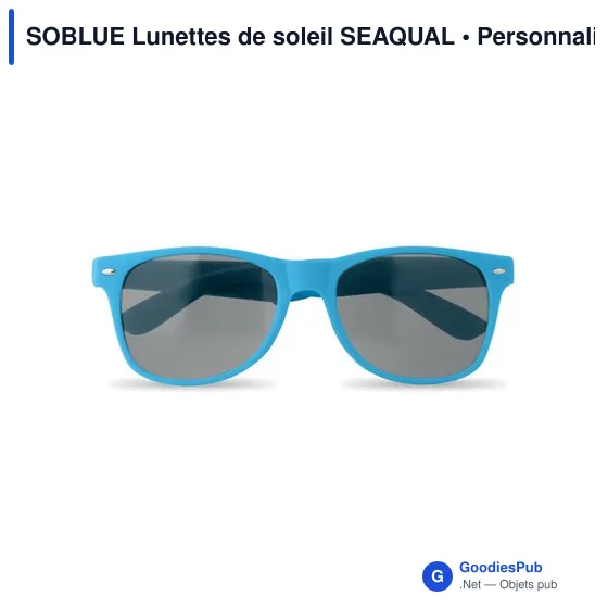Lunettes de soleil personnalisables avec logo - SOBLUE SEAQUAL - Image 12