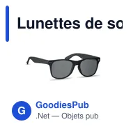 Lunettes de soleil personnalisables avec logo - SOBLUE SEAQUAL - Miniature 4