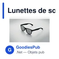Lunettes de soleil personnalisables avec logo - SOBLUE SEAQUAL - Miniature 5