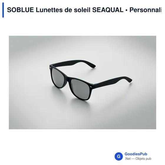 Lunettes de soleil personnalisables avec logo - SOBLUE SEAQUAL - Image 5