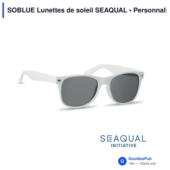 Lunettes de soleil personnalisables avec logo - SOBLUE SEAQUAL - Image 6