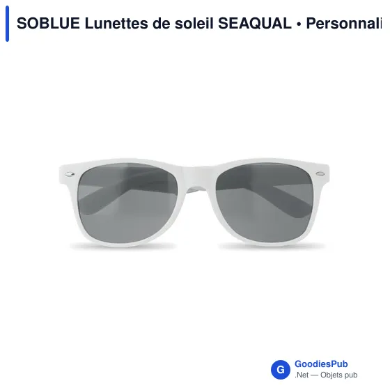Lunettes de soleil personnalisables avec logo - SOBLUE SEAQUAL - Image 7