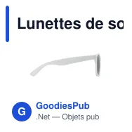Lunettes de soleil personnalisables avec logo - SOBLUE SEAQUAL - Miniature 8