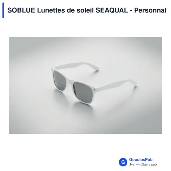 Lunettes de soleil personnalisables avec logo - SOBLUE SEAQUAL - Image 10