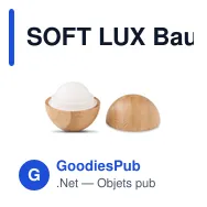 SOFT LUX Baume à lèvres boitier bambou - Miniature 1
