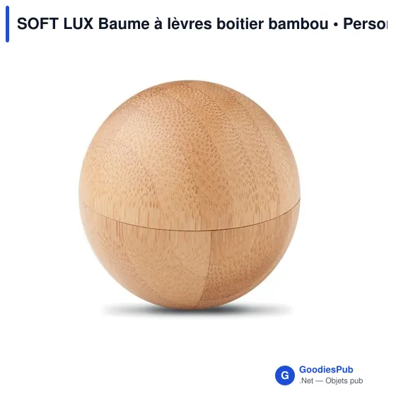 SOFT LUX Baume à lèvres boitier bambou - Image 2