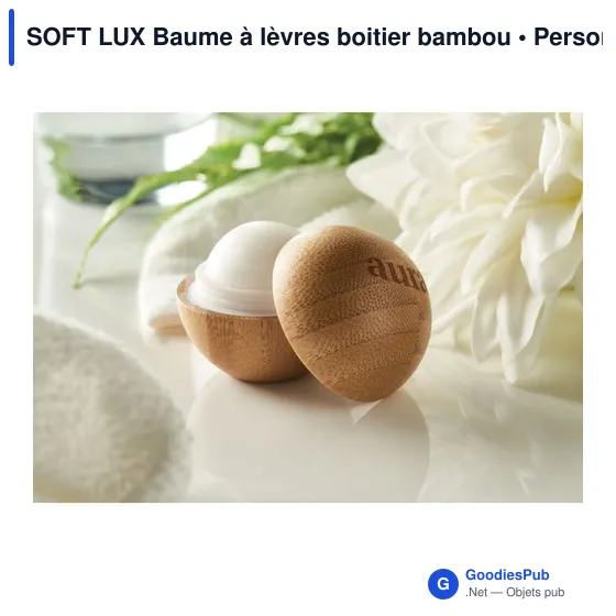 SOFT LUX Baume à lèvres boitier bambou - Image 3
