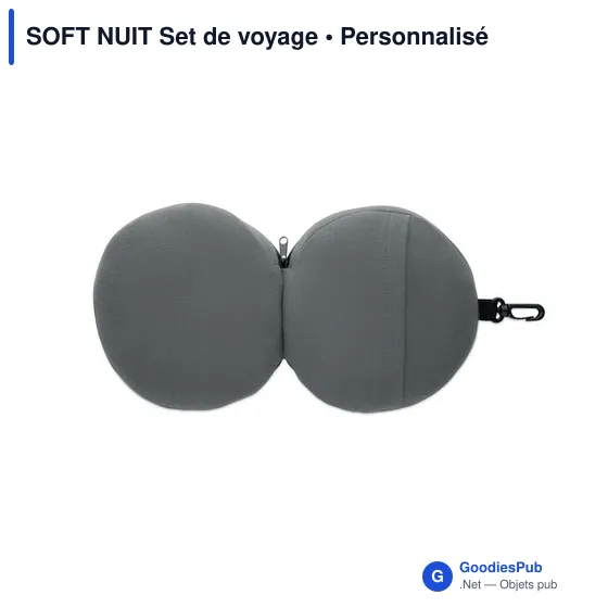 Set de voyage personnalisable SOFT NUIT avec logo - Image 6